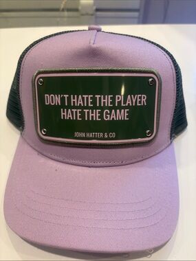 Lavender Trucker Hat - Don't Hate The Player